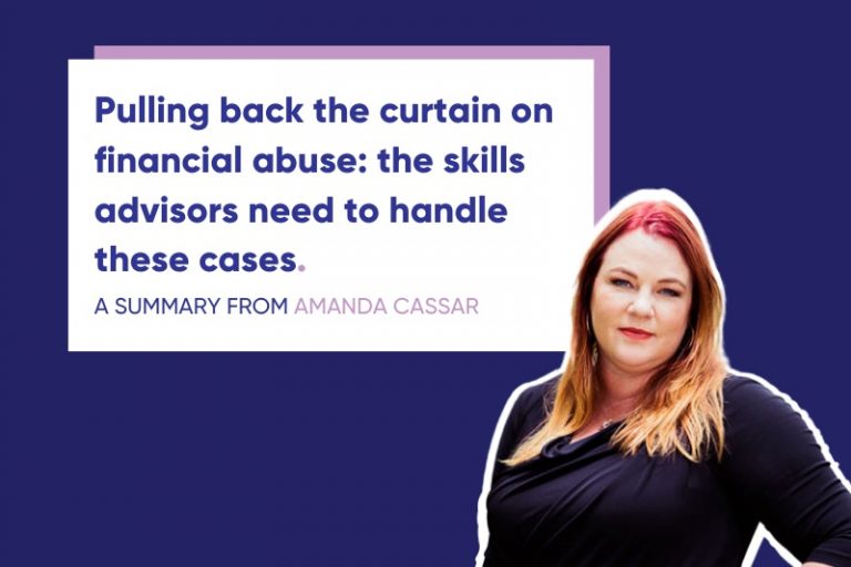 Amanda Cassar on Financial Abuse